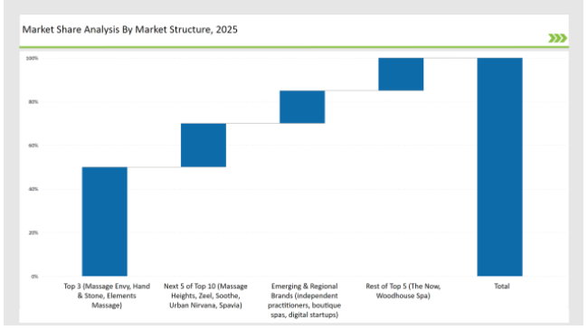 Massage Therapy Service Market Share Analysis By Market Structure 2025